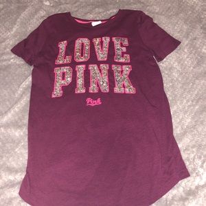 vs PINK shirt